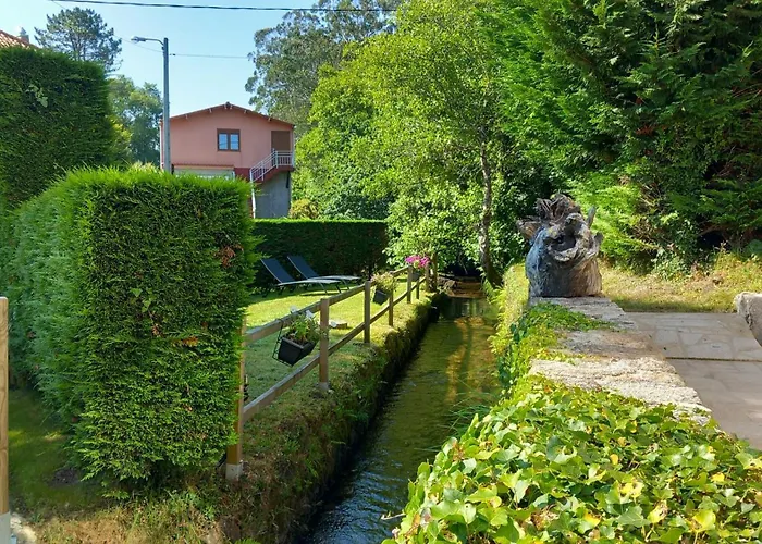 Gasthof O Relax Do Rio - Casa Molino Boutique, Con Jardin Y Desayuno En Muxia